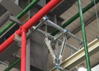 塔城地该抗震支架的整体式支吊架结构协调性好